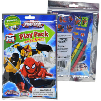 Ultimate Spiderman Grab n Go Play Pack (6 per case)