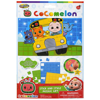 Cocomelon Stick and Style Mosaic Art Pad (6 per case)