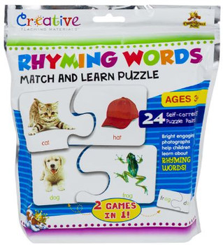 Match & Learn Rhyming Puzzle (6 per case)