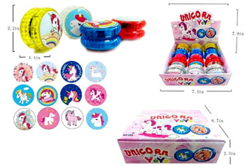 Unicorn Flashing YoYo (12 per case)