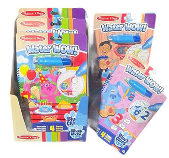 Blues Clues Water Wow Activity Books with Display(6 per case)