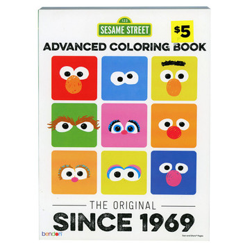 Sesame Street Advanced Coloring (Prepriced $5.00)