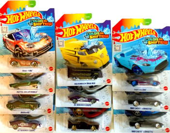 HOT WHEELS 2026 Color Shifter Collectibles (10 per case)