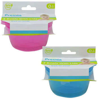 Premia Babycare 2PK Baby Bowls (6 per case)