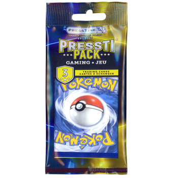 Presstine Pokemon 3 Card Pack (6 per case)