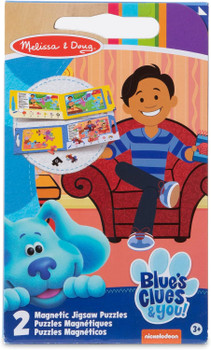 Melissa & Doug Blue's Clues & You! Take-Along Magnetic Jigsaw Puzzles (12 per case)