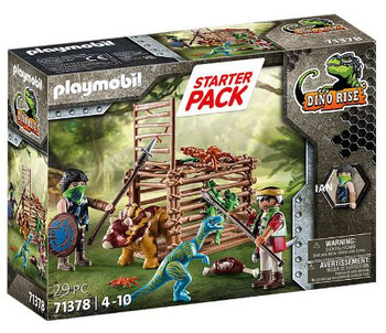 Playmobil 71378 Dino Rise Triceratops Release Team Starter Pack (3 per case)