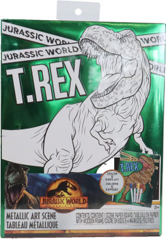 Jurassic Metallic Art Scene (6 per case)