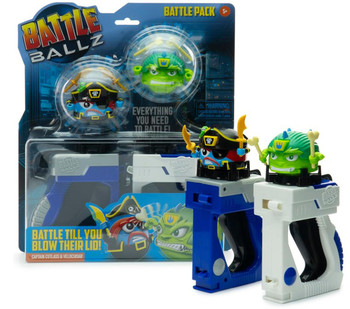 Battle Ballz: Battle Pack - Velociroar & Captain Cutlass (2 PK)