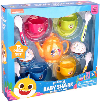 Baby Shark 15 Piece Tea Playset ($8.50 each / 3 per case)