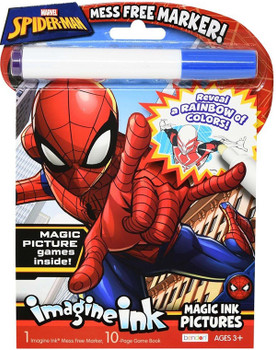 Spiderman Imagine Ink Magic Ink Pictures($4.50 each / 6 per case)