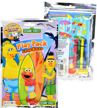 Sesame Street Grab n Go Playpack (6 per case)
