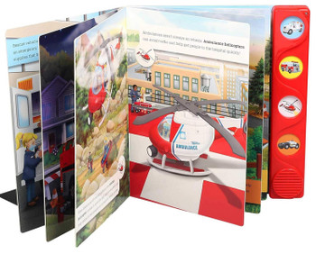 Tonka: First Responders to the Rescue! (4 button sound books)