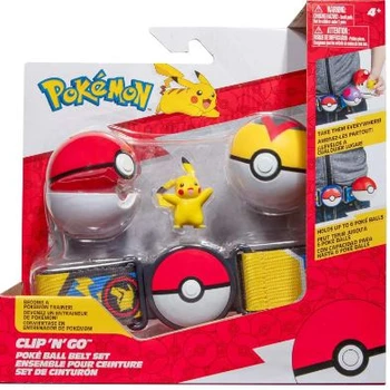 Pokemon Clip N Go Poke Ball Belt Set (4 per case)
