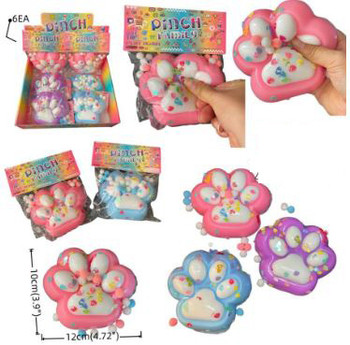 Paw Footprint Squishy, big size(Taba Squishy) (6 per case)