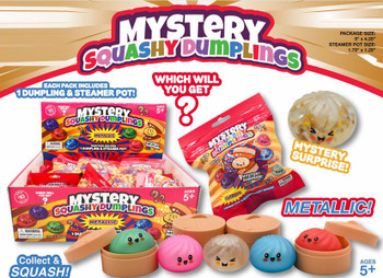 Mystery Metallic Dumplings in Bun ($3.50 each - 36 per case)