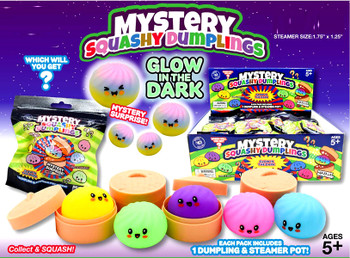 Blind Bag Mystery Dumplings Glow in the Dark ($3.50 each - 36 per case)