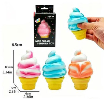 Ice Cream Soft Squishy (12 per case - $5.75 each)