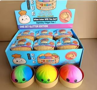 Rainbow Squishy Dumplings
