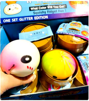 Rainbow Squishy Dumplings