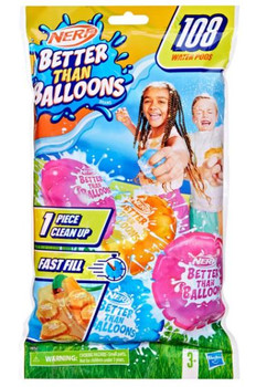 The Hasbro Nerf Super Soaker Better Than Balloons 108 PODS (14 Packs per case)