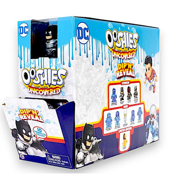 DC Ooshies Uncovered Blind Capsule (Counter Display Unit of 23)