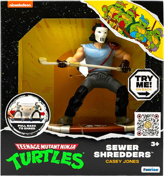 Teenage Mutant Ninja Turtles Toy, Casey Jones Sewer Shredder Pullback Skateboard (6 per case)