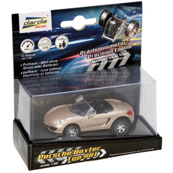Porche Boxter Cabrio 918 Pullback 1:60 Scale