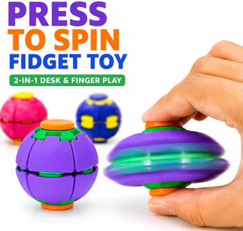 New Style Fidget Spinning Ball (12 PER CASE)