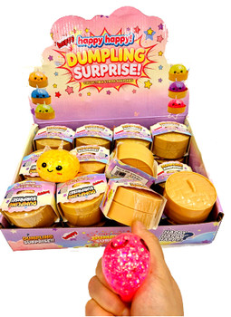 Unicorn Mini Glitter Small Dumplings Squishy (Wrapped)