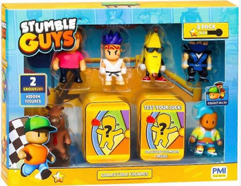 Stumble Guys Collectible Minifigures 8 Pack (6 per case)