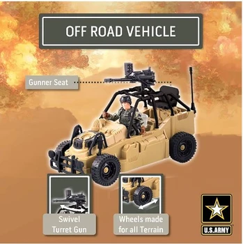 U.S. Army Air Patrol 13-Piece Helicopter and Action Figure Play Set (Ages 3+)