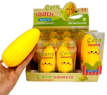 Block Corn Noise Crunchy Squishy – Boxed for Gift Giving