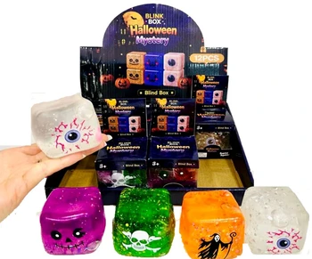Halloween Gummy Squishy Cube (12 per display)