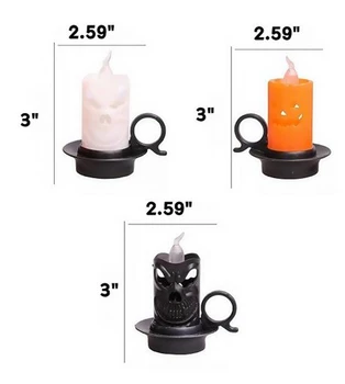 LED Halloween Candle Display (12 per display)