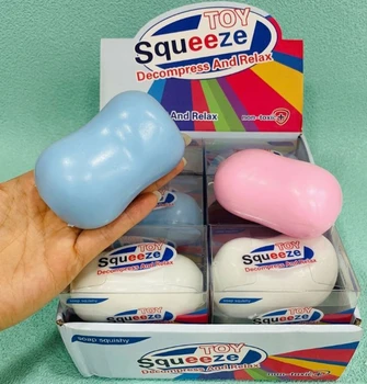 Soap Block Crunchy Wax-Cracking Squishy Toy PDQ