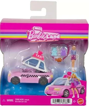 Mattel Mini BarbieLand Doll and Vehicle Set