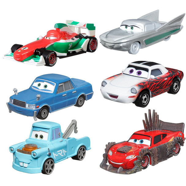 Disney Pixar Cars 1:55 Scale Die-Cast Metal Vehicles (12 per case)