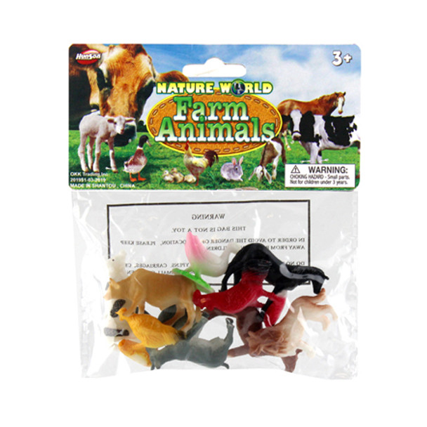10 Piece 2 Inch Farm Animals  18 PK (180 Animals) (SRP $2.99 - Now $1.05 each)