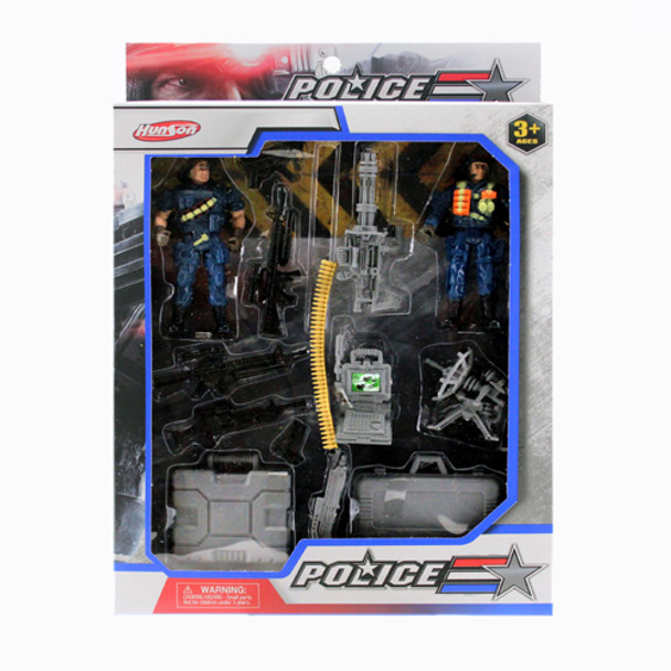 10 Piece Police Playset with Figures 6 Pack (SRP:$10.99 - Now $4.75 each)