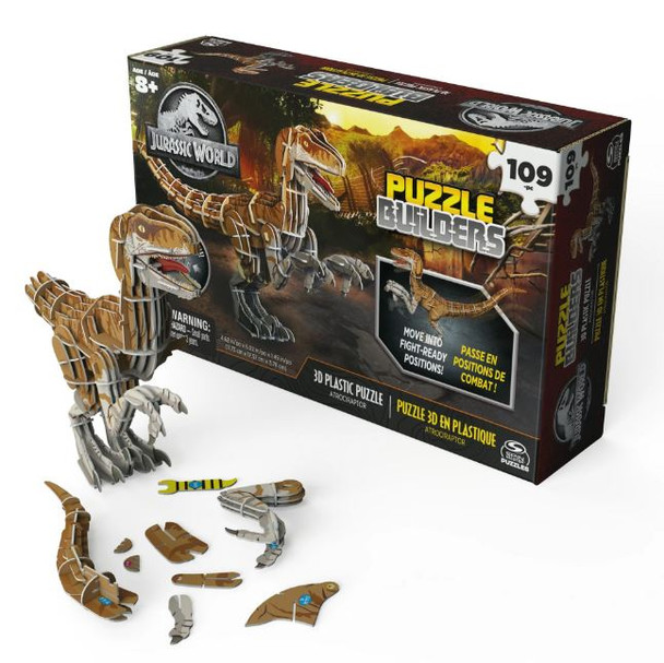Jurassic World 3D Puzzle Builders (4 per case)