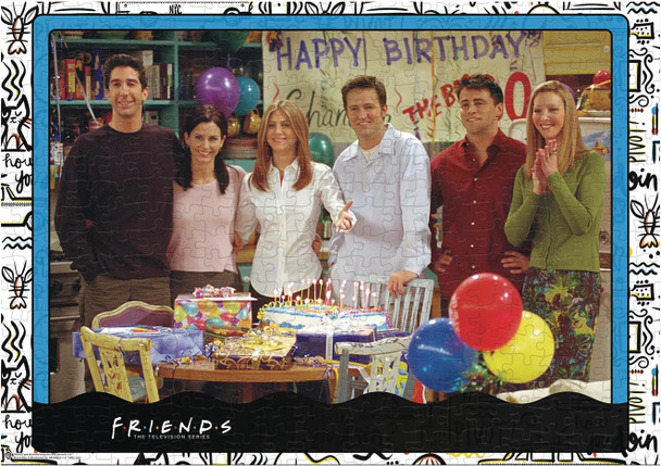 Friends: Happy Birthday - 1000 PCS Puzzle (6 per case) (MSRP: $19.99)