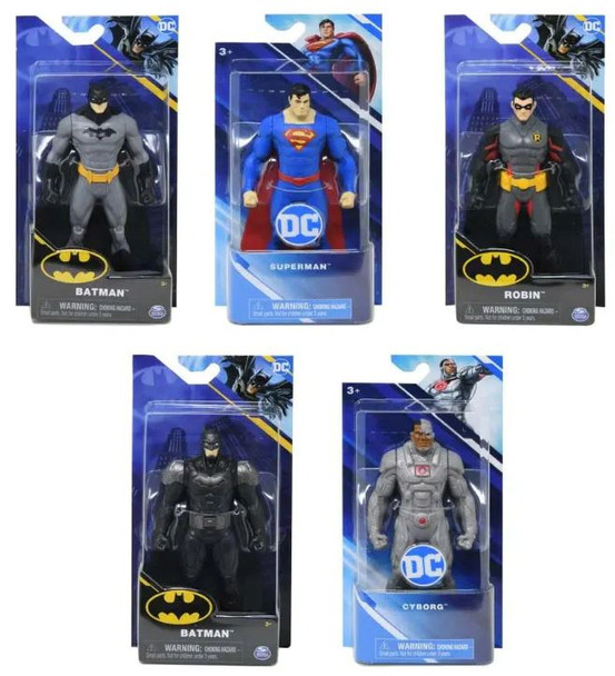 Batman DC 6 Inch Figures (6 per case) Retail:$9.99