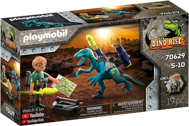 Playmobil: Dino Rise - Deinonychus Ready for Battle SRP: $19.99