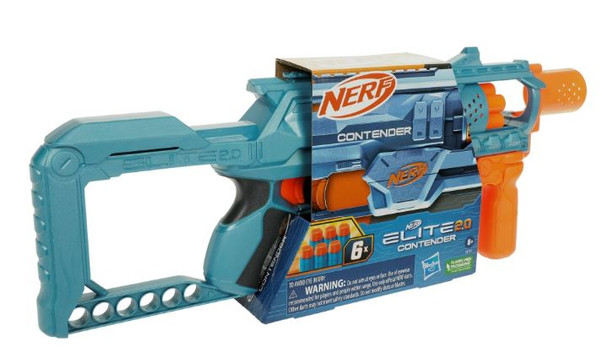 Nerf Gun Elite 2.0 Contender Blaster