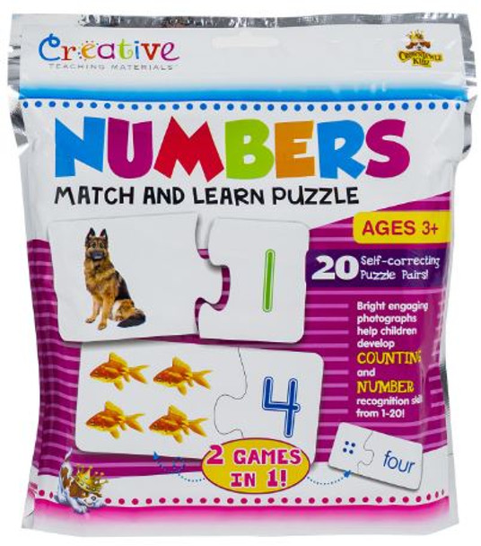 Numbers Matching Puzzle (6 per case)