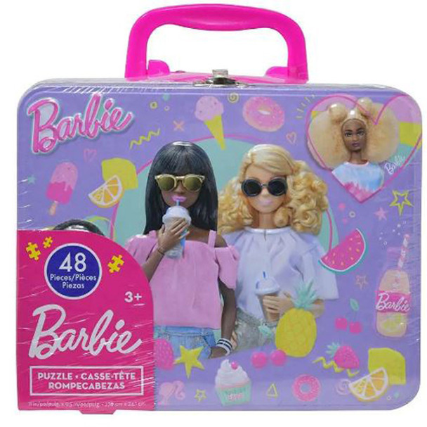 Barbie 48 PC Puzzle w Tin Lunchbox (4 per case)
