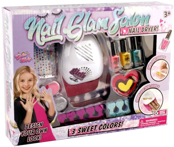 Nail Glam Salon with Nail Dryer (3 per case)