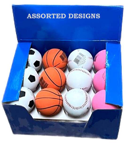 High Bounce Balls Assorted (24 per case)