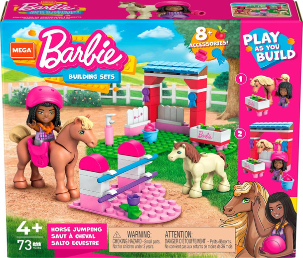Mega Barbie Horse Jumping Building Set (6 per case)